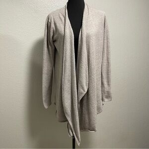Barefoot Dreams Bamboo Chic Lite Knit Open Front Maxi Cardigan Size L/XL